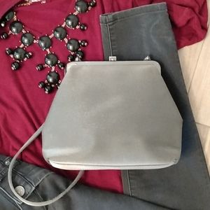 Metallic grey Purse